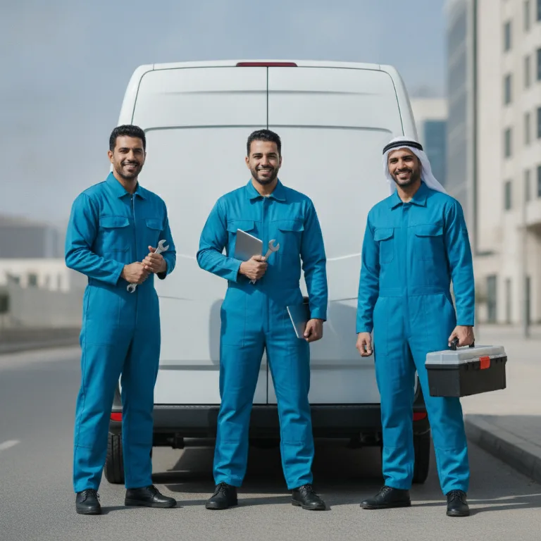 Rideshare team in Dubai Marina